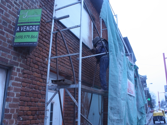 Sablage Façade Meo Mario